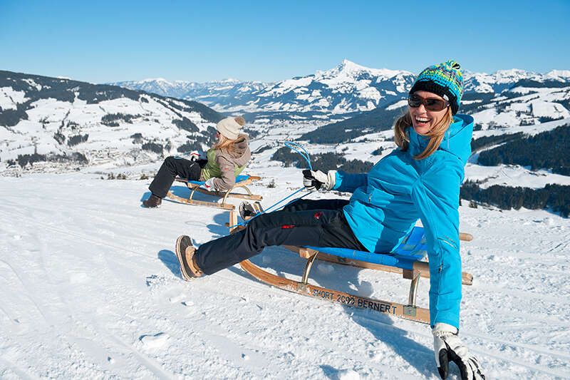 Toboggan run on the Gaisberg in Kirchberg
