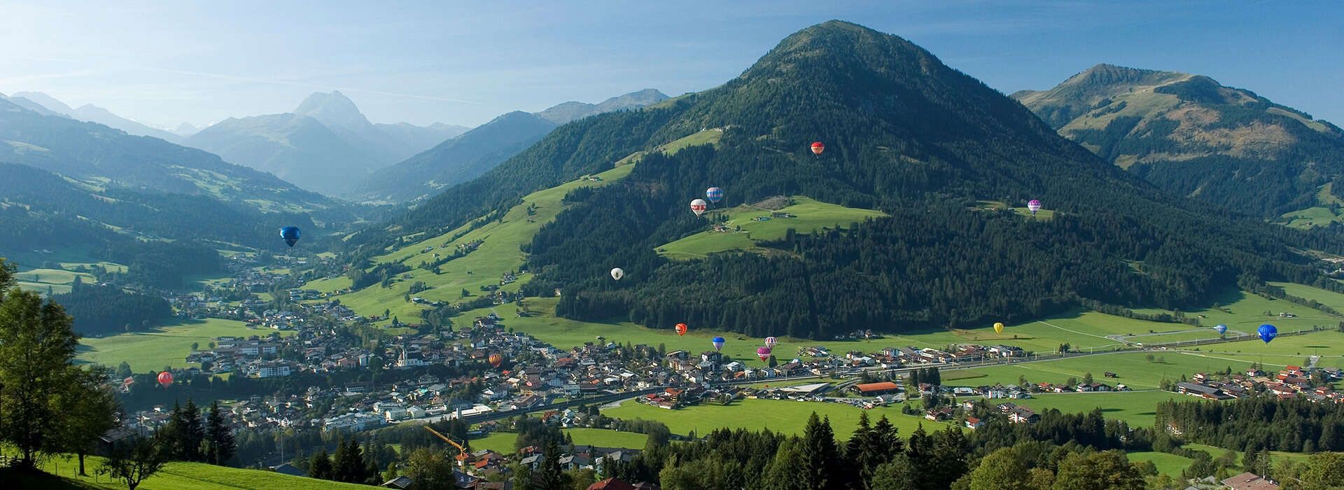Summer landscape from Kirchberg