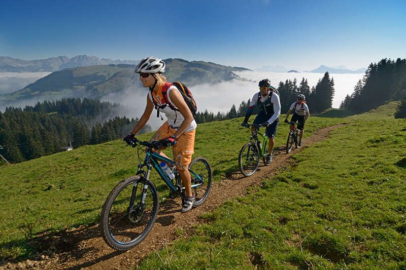Mountain bike tour to the Hohe Salve