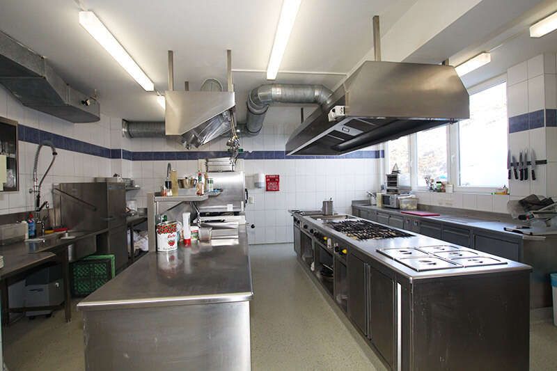 Restaurant Bergschenke Krin with kitchen in Kirchberg Tirol